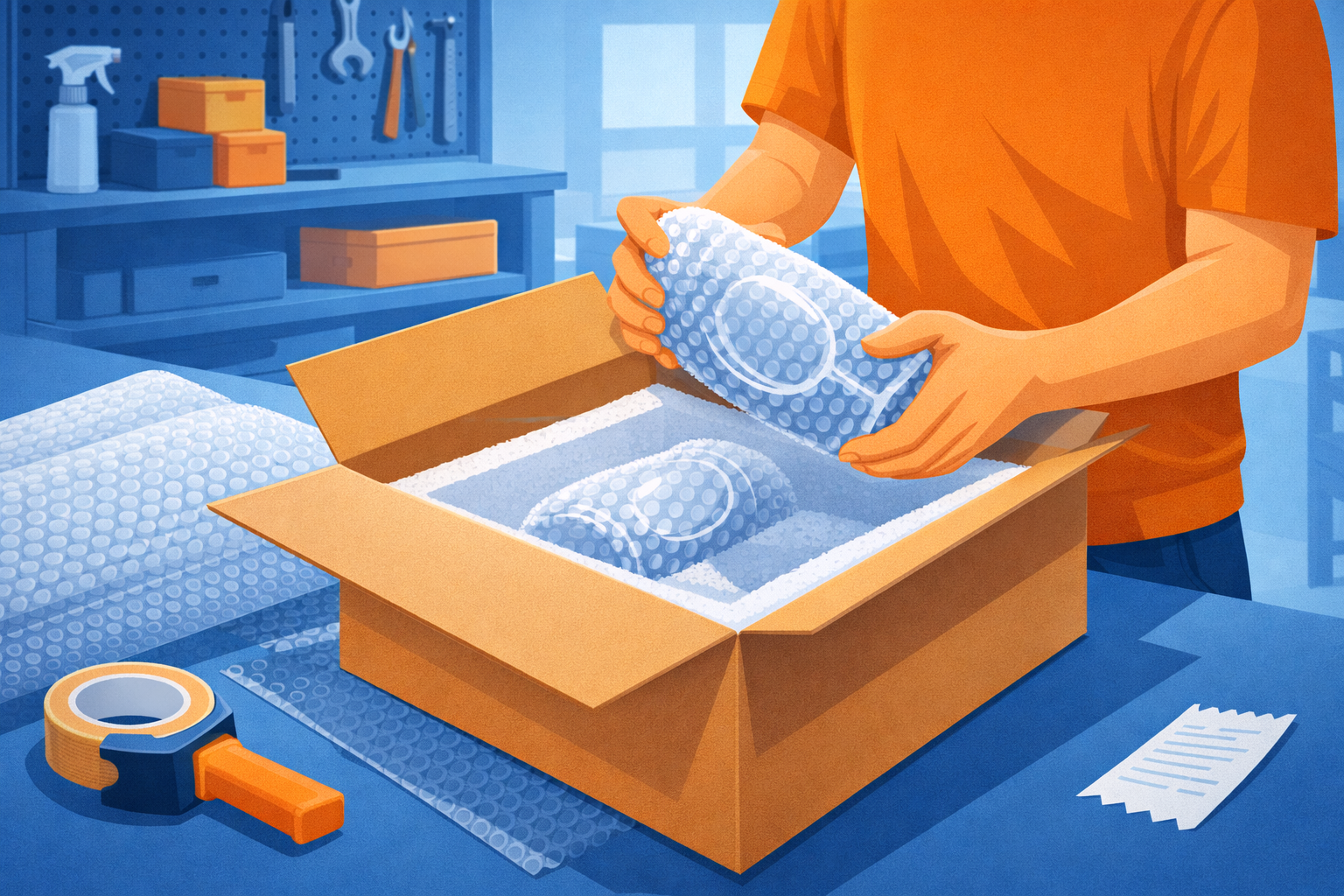 Pack Fragile Items for Shipping